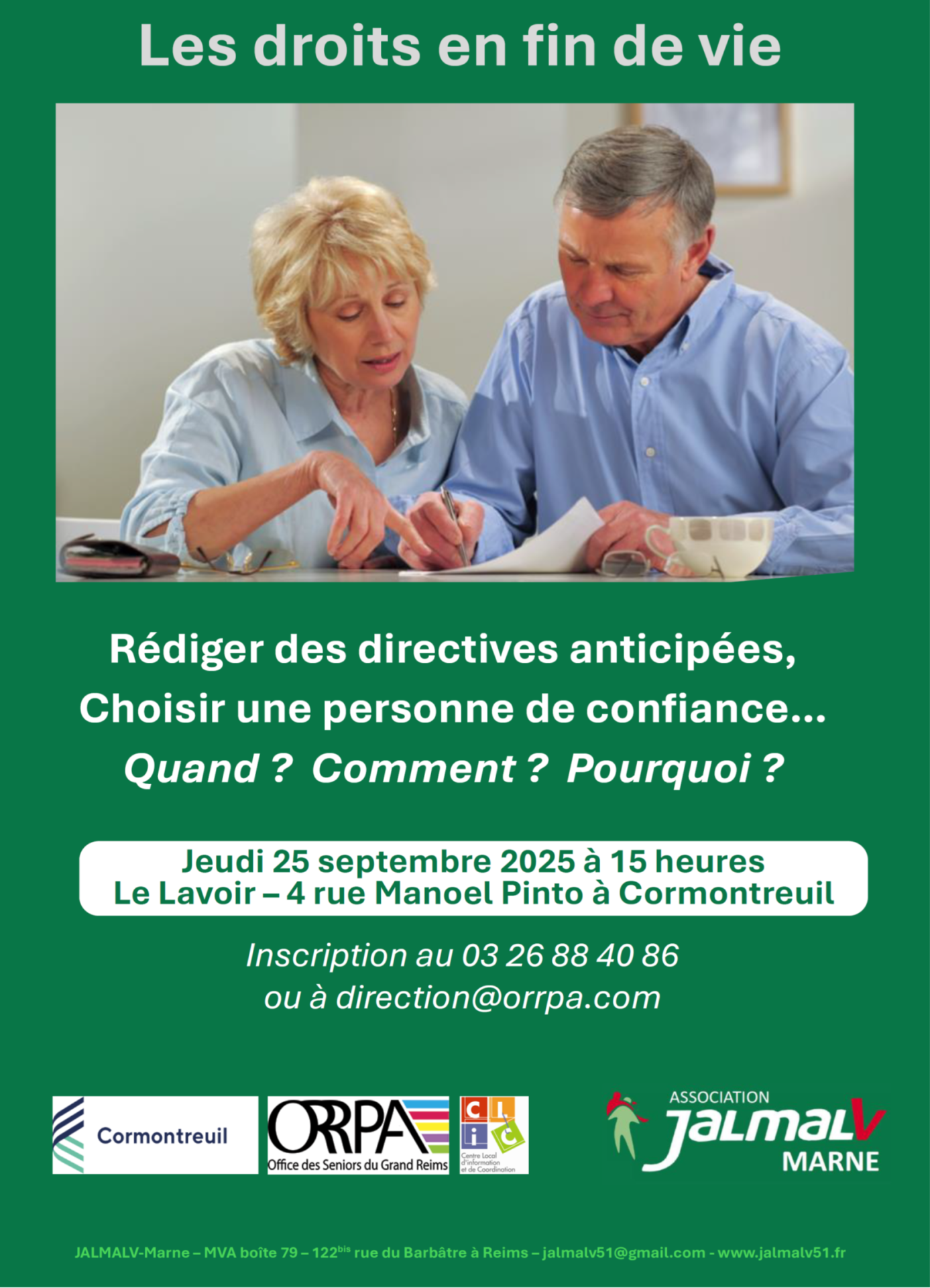 Directives cormontreuil 2025