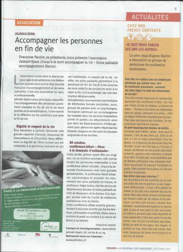 Journal des paroisses regards octobre 2016