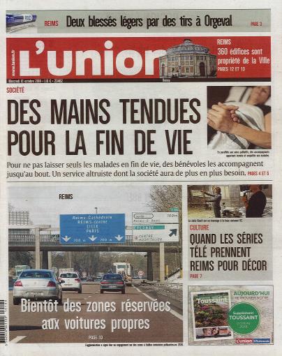 L union 10 10 2018 une